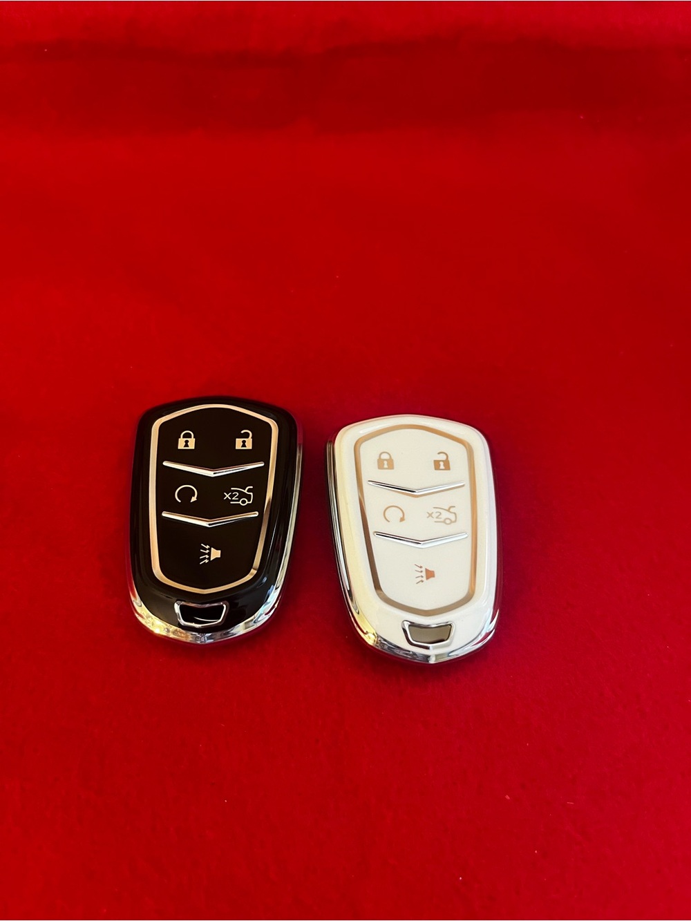 2 Pack Cadillac Escalade Key Gob Cases